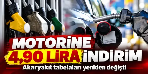 Motorine Dev İndirim! 4,90 Lira Birden Düştü, Tabelalar Değişti