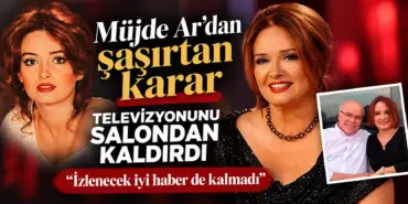 Müjde Ar’dan Şaşırtan Televizyon Kararı