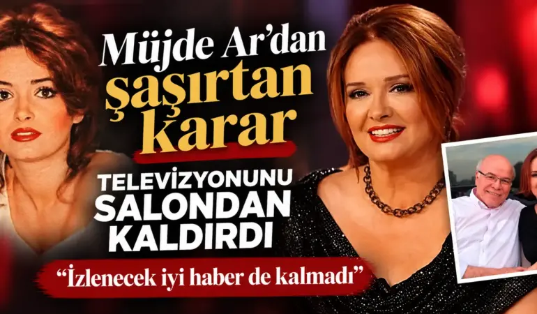 Müjde Ar’dan Televizyonlara Sert Tepki: “İzlenecek İyi Haber de Kalmadı”