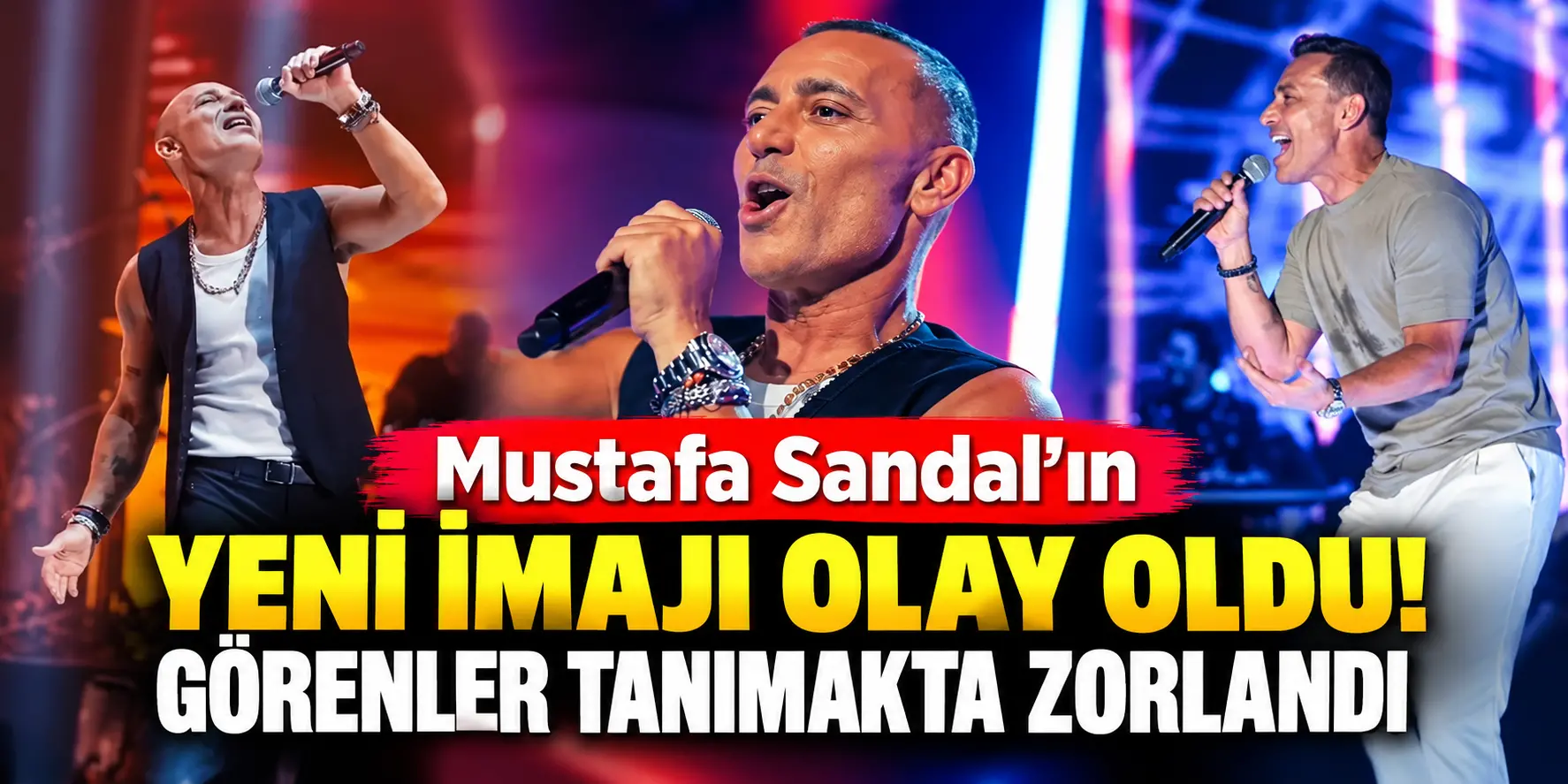 Mustafa Sandal’ın Yeni İmajı Olay Oldu