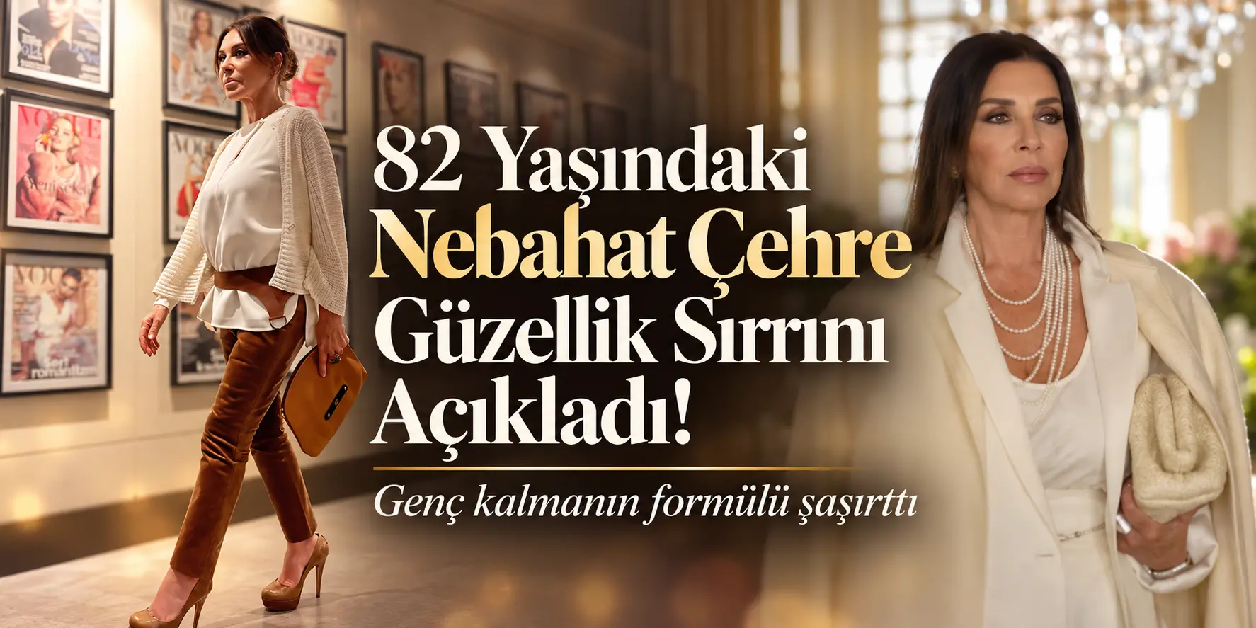 82 Yaşında Yıllara Meydan Okuyor! Nebahat Çehre’nin Güzellik Sırrı Şaşırttı