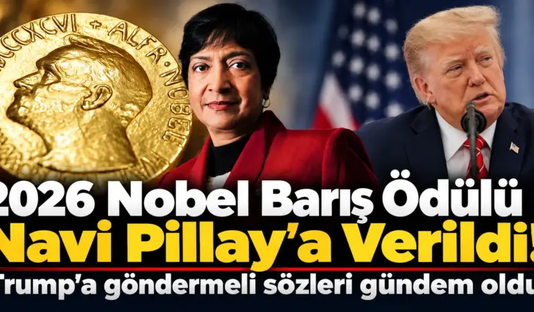 Nobel Trump’a Değil, Navi Pillay’a Gitti! Ödül Töreninde Dikkat Çeken Sözler