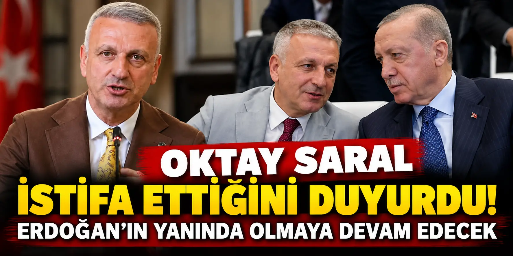 Oktay Saral’dan İstifa Açıklaması