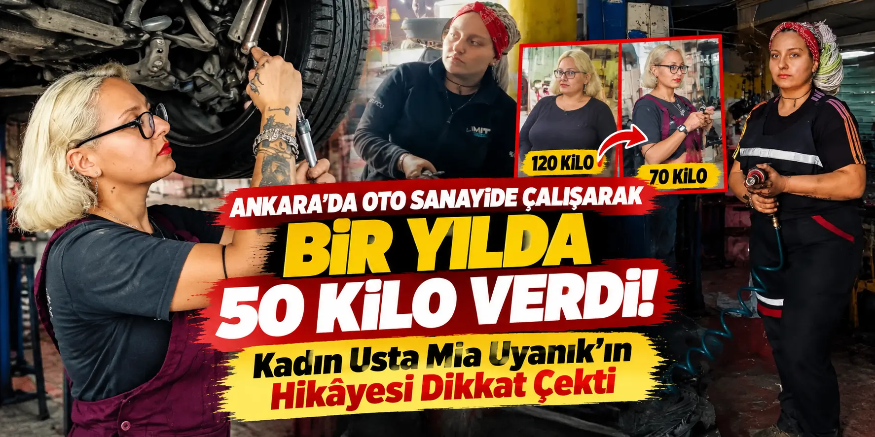 Oto Sanayide Kadın Ustanın Dönüşümü