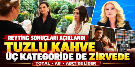 Ekranların Yeni Patronu Belli Oldu! Tuzlu Kahve Reytinglere Damga Vurdu