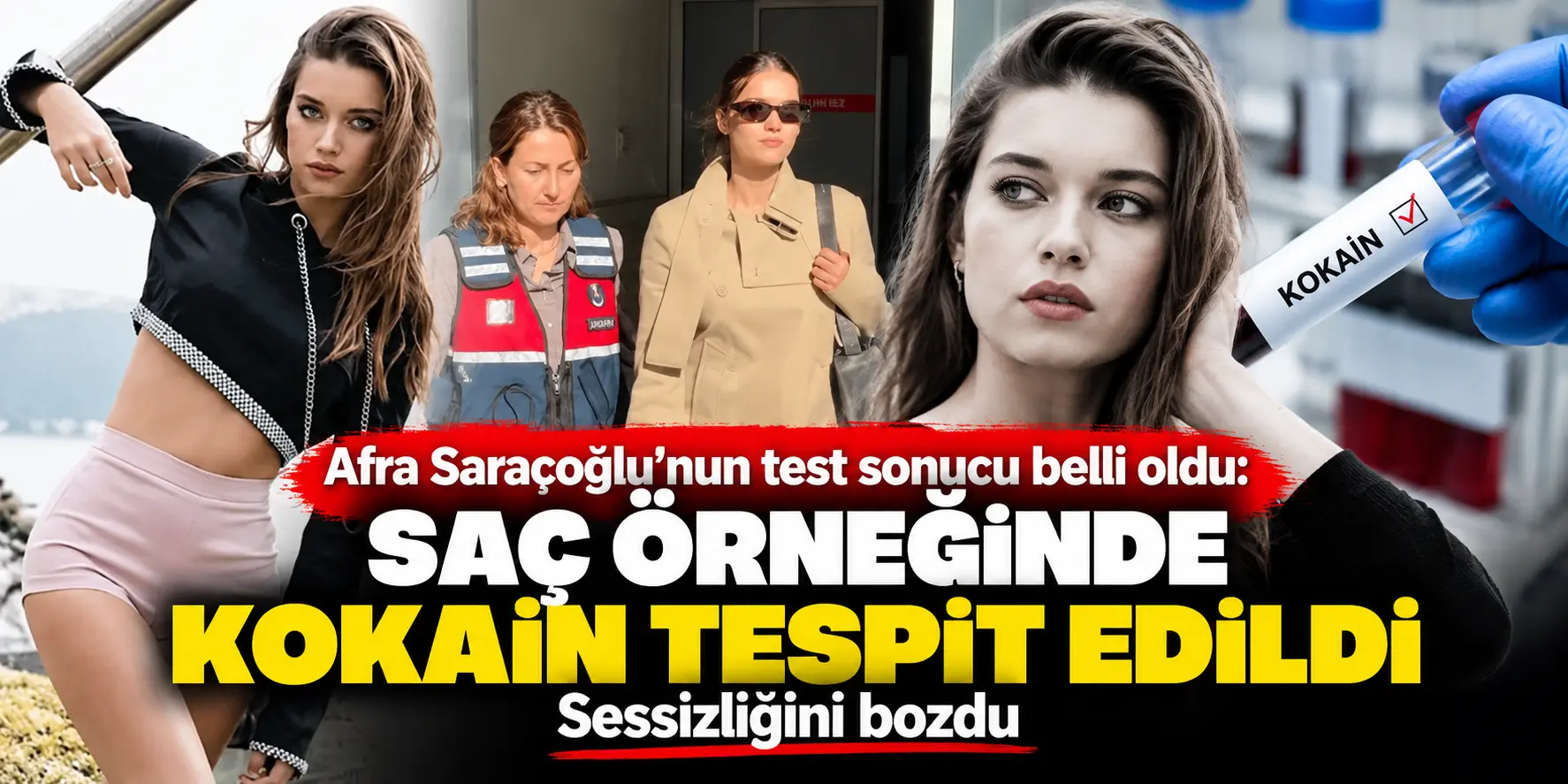 Afra Saraçoğlu’nun test sonucu gündem oldu! Sessizliğini böyle bozdu