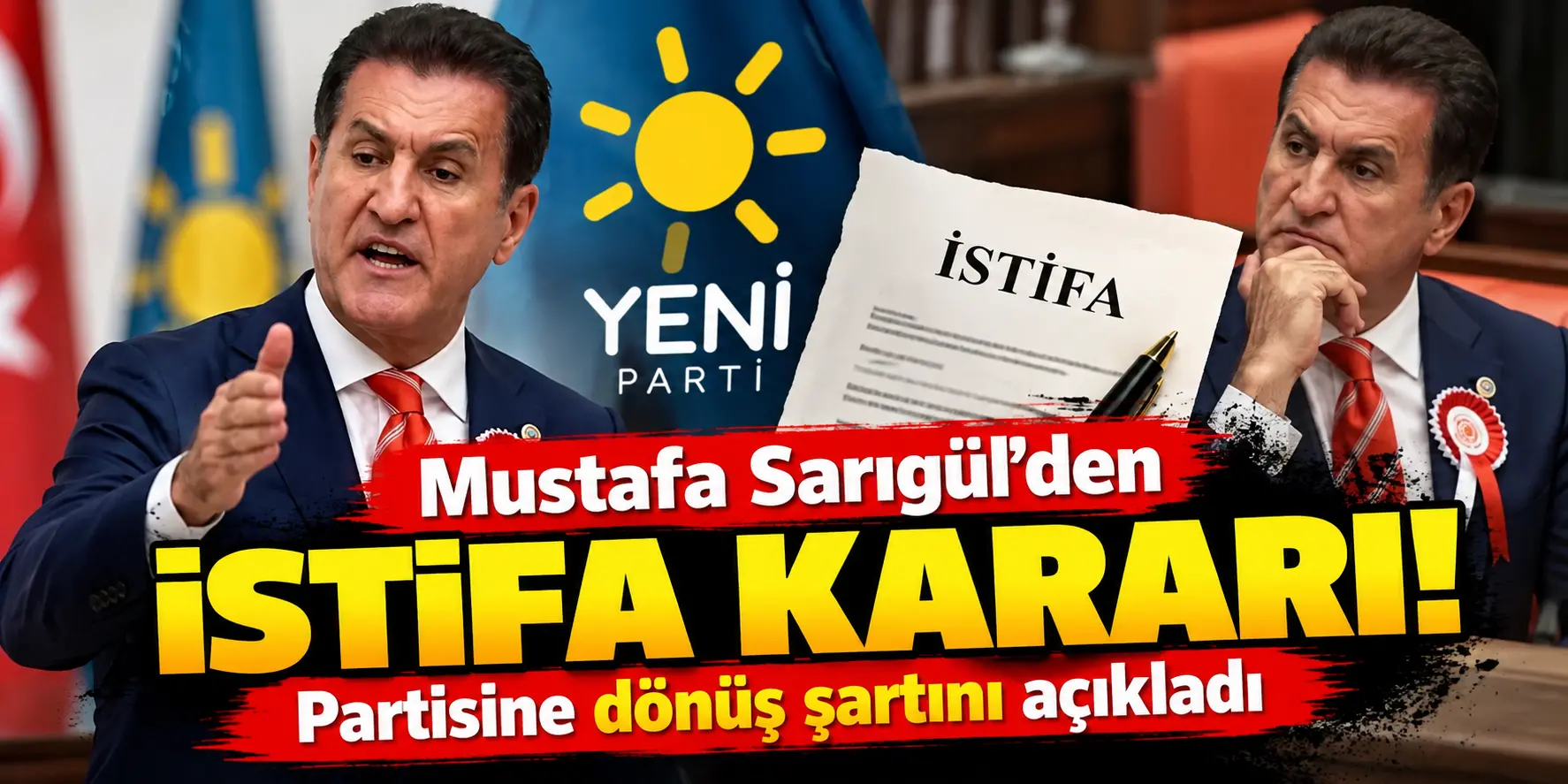 Sarıgül’den İstifa Kararı Gündemi