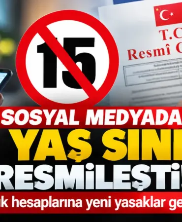 Sosyal Medyada 15 Yaş Sınırı