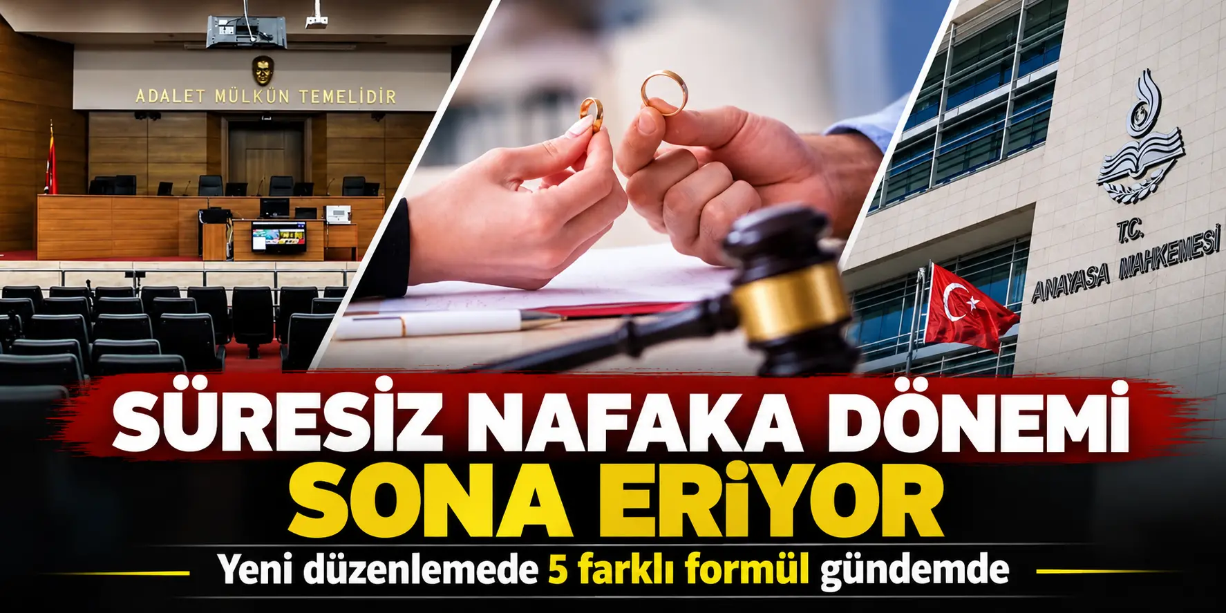 Nafakada yeni dönem başlıyor! Ömür boyu ödeme için kritik değişiklik