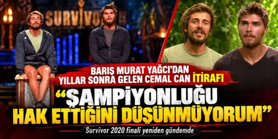 Survivor 2020 Finalini Yıllar Sonra Açtı! Barış Murat Yağcı’dan Cemal Can’a Olay Sözler