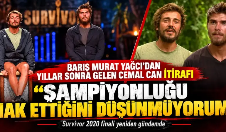 Survivor 2020 Finalini Yıllar Sonra Açtı! Barış Murat Yağcı’dan Cemal Can’a Olay Sözler