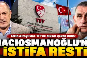 TFF Krizinde İstifa Resti