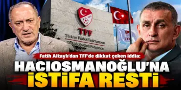 TFF Krizinde İstifa Resti