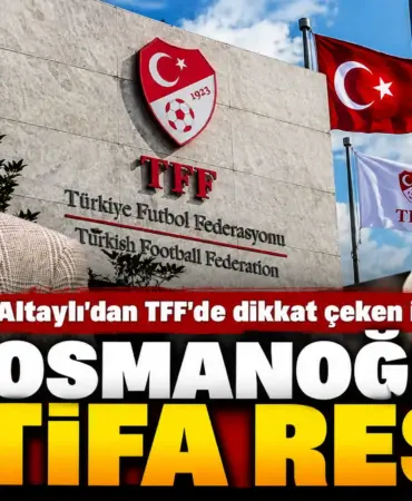 TFF Krizinde İstifa Resti