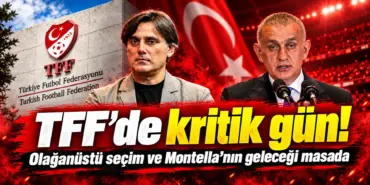 TFF’de Kritik Gün_ Montella’nın Geleceği