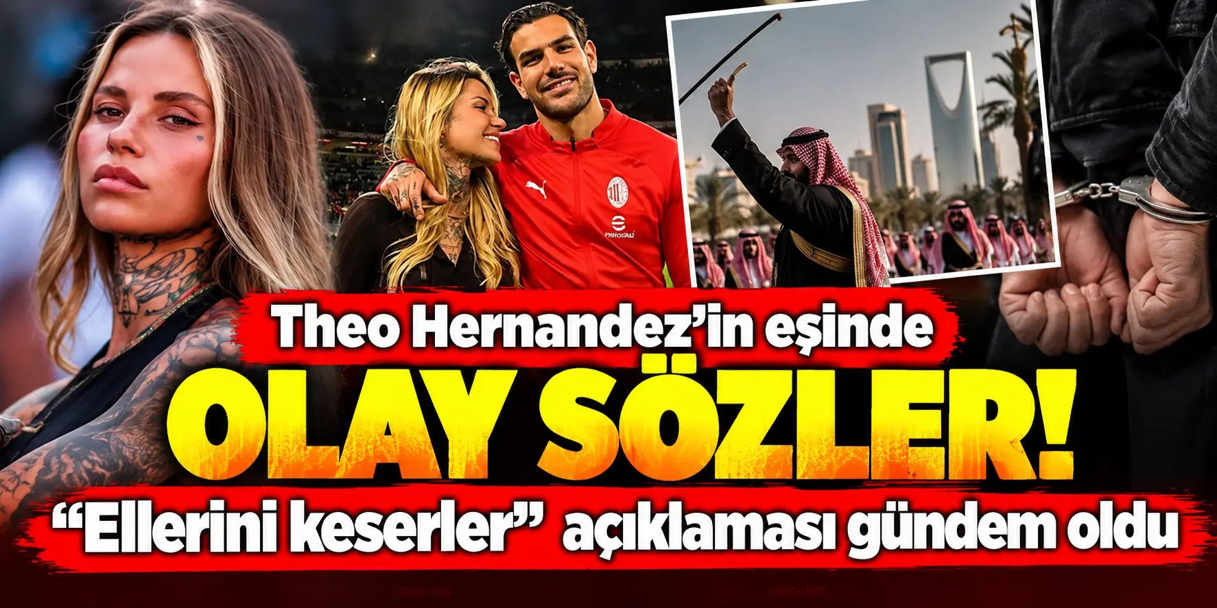 Theo Hernandez’in Eşinden Olay Sözler