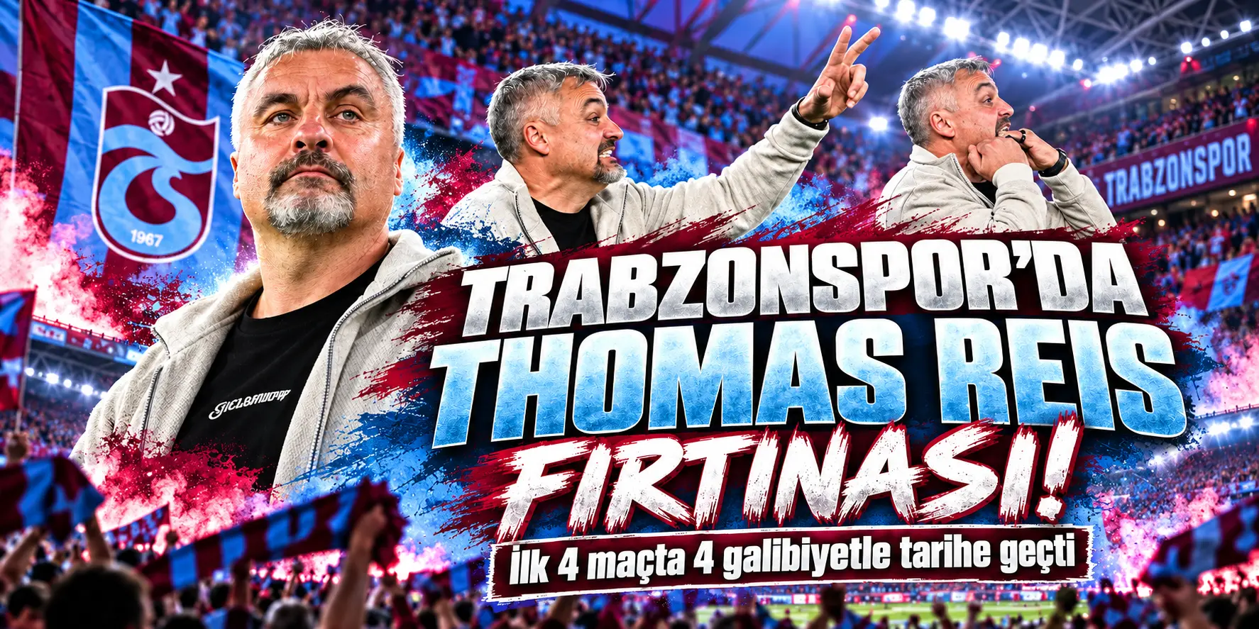 Trabzonspor’da Thomas Reis Fırtınası