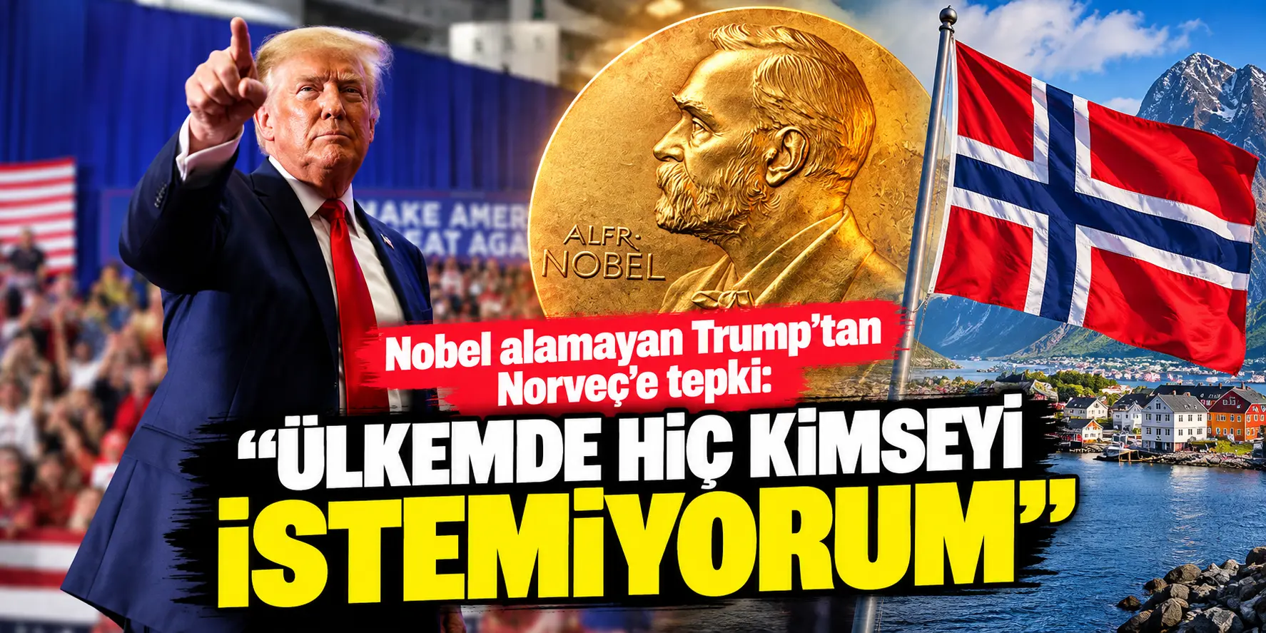 Trump, Nobel Madalyası ve Norveç Manzarası