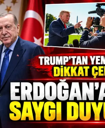 Trump ve Erdoğan’dan Dikkat Çeken Mesaj