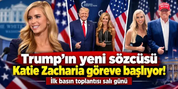 Trump’ın Yeni Sözcüsü Belli Oldu! Katie Zacharia Göreve Başlıyor