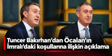 Tuncer Bakırhan’dan İmralı Açıklaması