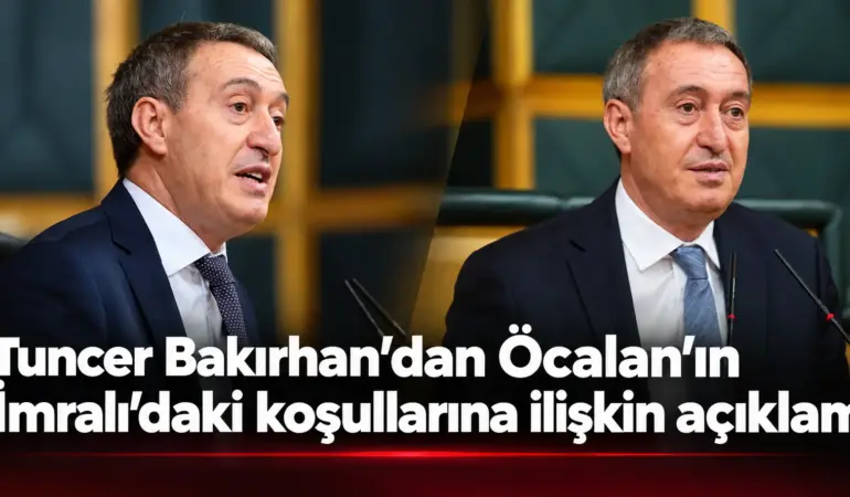 İmralı’daki “Villa” İddiasına Nokta Konuldu! Tuncer Bakırhan Gerçeği Açıkladı