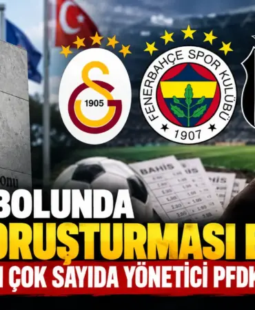 Türk Futbolunda Bahis Soruşturması