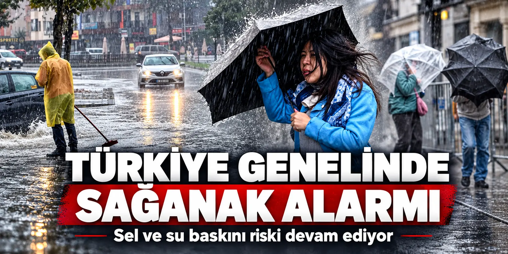 Meteoroloji’den Kritik Uyarı! Sağanak Yağış Birçok İli Esir Alacak