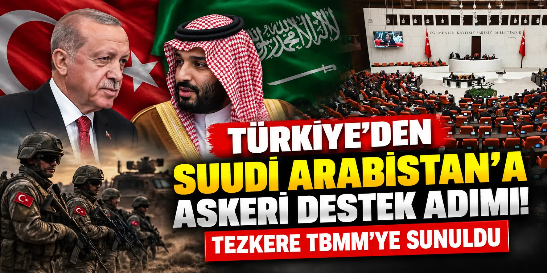 Türkiye-Suudi Arabistan Askerî Destek Gündemi