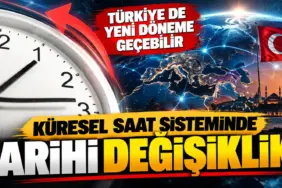Türkiye’de Küresel Saat Değişimi