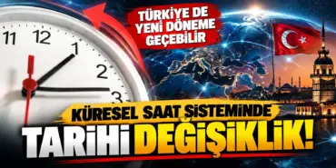 Türkiye’de Küresel Saat Değişimi