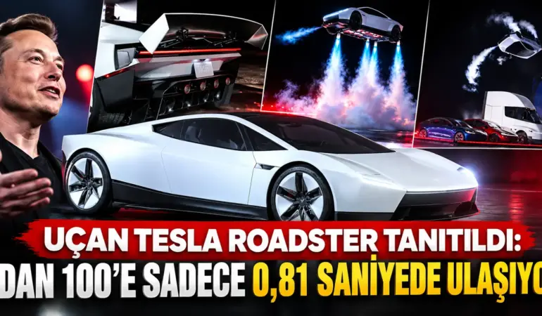 Otomobil Dünyasında Devrim İddiası! Tesla Havalanıyor