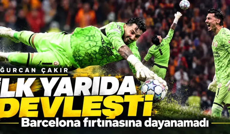 Uğurcan Çakır İlk Yarıda Duvar Oldu, Barcelona Fırtınasına Dayanamadı!
