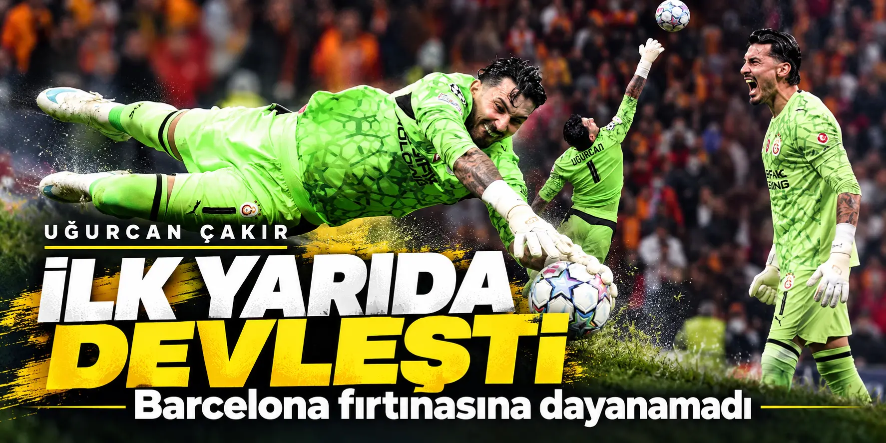 Uğurcan Çakır İlk Yarıda Duvar Oldu, Barcelona Fırtınasına Dayanamadı!