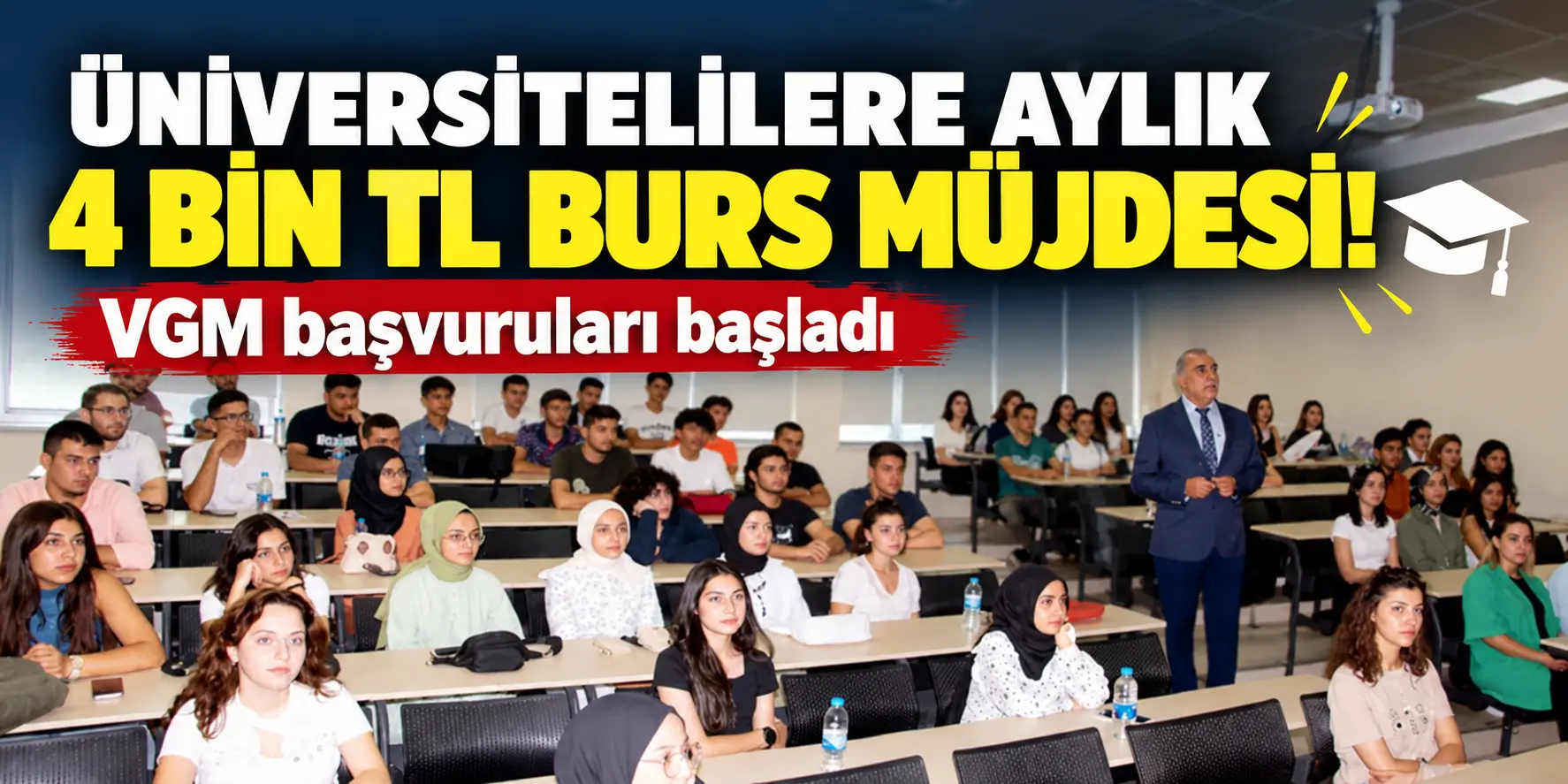 Üniversitelilere 4 Bin TL Burs Müjdesi