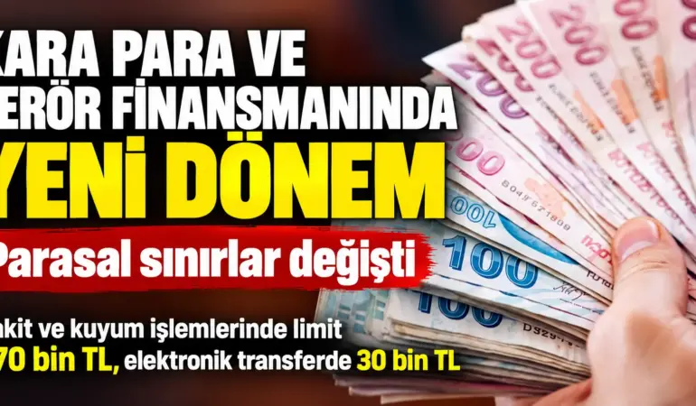 Kara Para Düzenlemesinde Yeni Dönem! 370 Bin TL Sınırı Geldi