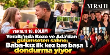 Yeralti’nda Bozo ve Ada’nın Dondurma Keyfi