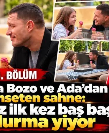 Yeralti’nda Bozo ve Ada’nın Dondurma Keyfi