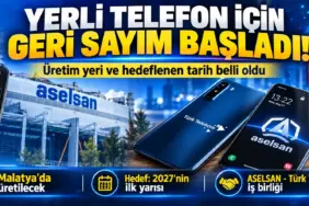 Yerli Telefon İçin Geri Sayım