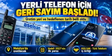 Yerli Telefon İçin Geri Sayım