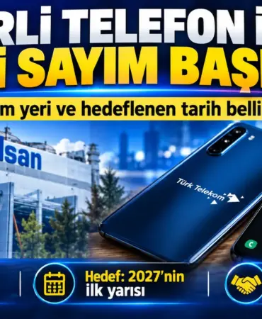 Yerli Telefon İçin Geri Sayım