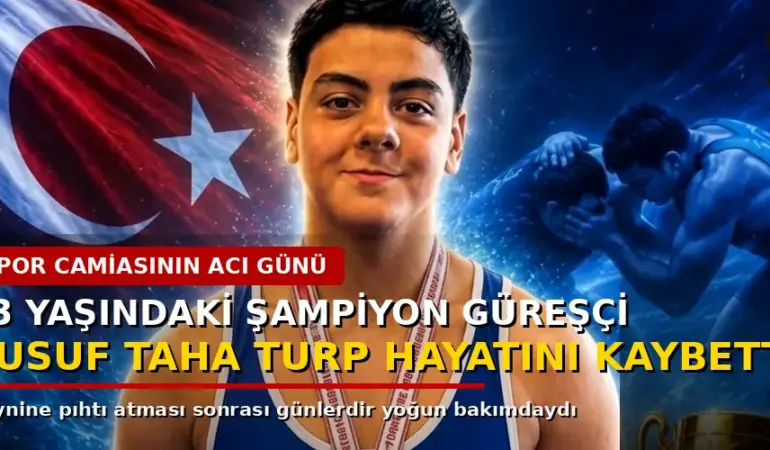 Şampiyon güreşçiden kahreden haber! 13 yaşındaki Yusuf Taha hayatını kaybetti